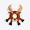 GiGwi Friendz Dog Plush Toy - Deer (with Foam Rubber Ring and Squeaker) - Heads Up For Tails