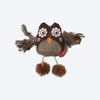 GiGwi Owl Catch And Scratch Ecoline With Silvervine Leaves And Leatherette Cat Toy - Heads Up For Tails