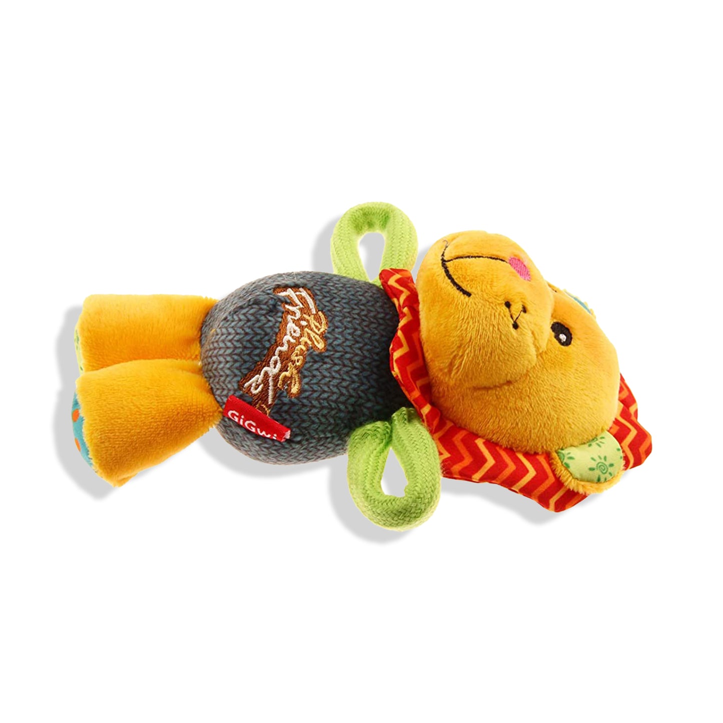 GiGwi Plush Friendz Dog Toy - Lion (with Squeaker) - Heads Up For Tails