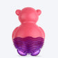 GiGwi Suppa Puppa Dog Toy - Bear - Pink/Purple - Heads Up For Tails