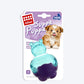 GiGwi Suppa Puppa Dog Toy - Hippo - Blue/Purple - Heads Up For Tails