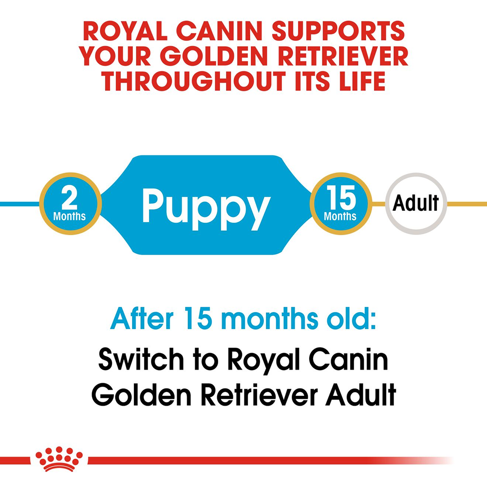 Royal Canin Golden Retriever Junior Dry Puppy Food - Heads Up For Tails