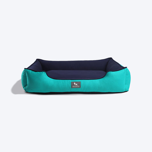 HUFT Classic Lounger Dog Bed - Dynasty Green - Heads Up For Tails