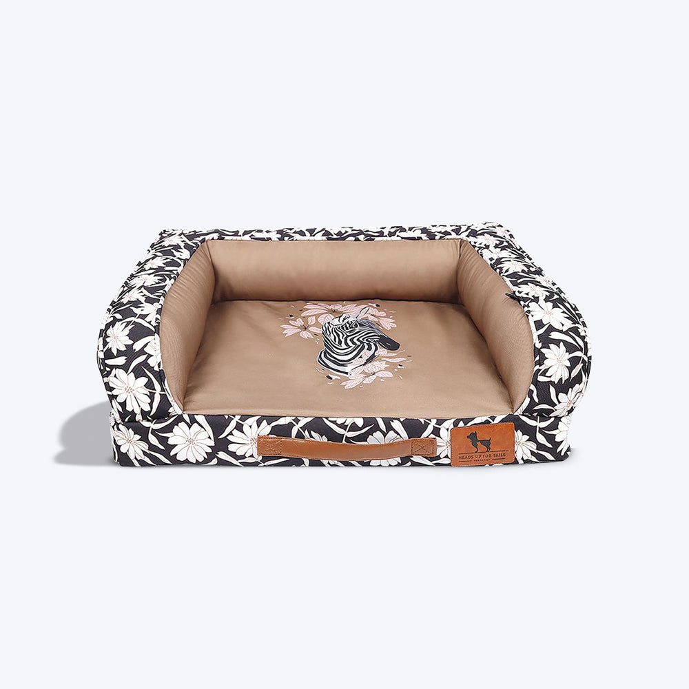 HUFT Jungle Collection Savanna's Dazzle Sofa Dog Bed - Heads Up For Tails