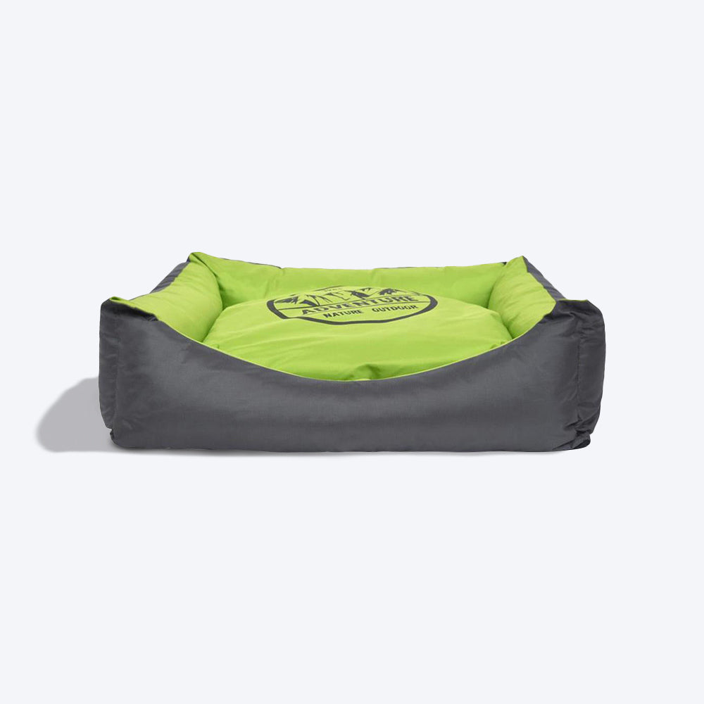 HUFT Take It Easy Lounger Dog Bed - Kiwi - Heads Up For Tails