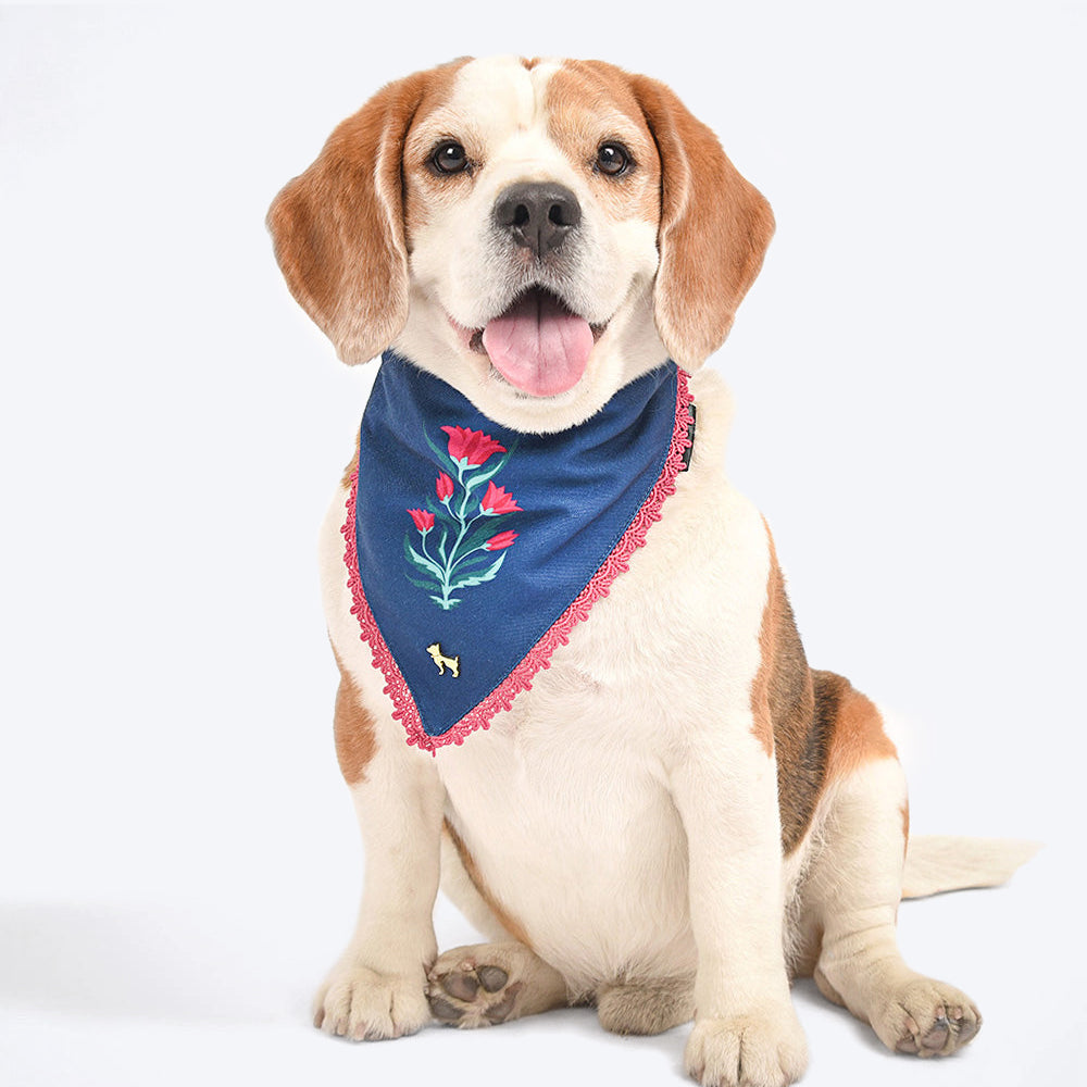 HUFT The Indian Collective Kamal Double Sided Dog Bandana - Heads Up For Tails