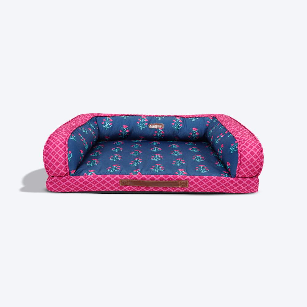 HUFT The Indian Collective Kamal Sofa Dog Bed - Heads Up For Tails