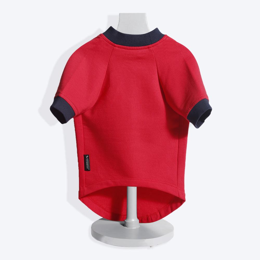 HUFT Fleece Dog Sweatshirt - Red5