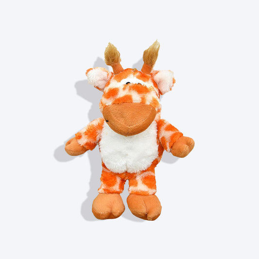 HUFT Big Buddy Collection Plush Dog Toy - Patches The Giraffe - Heads Up For Tails