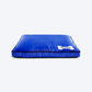 HUFT Blue Personalised Dog Bed with Bone Design - Heads Up For Tails