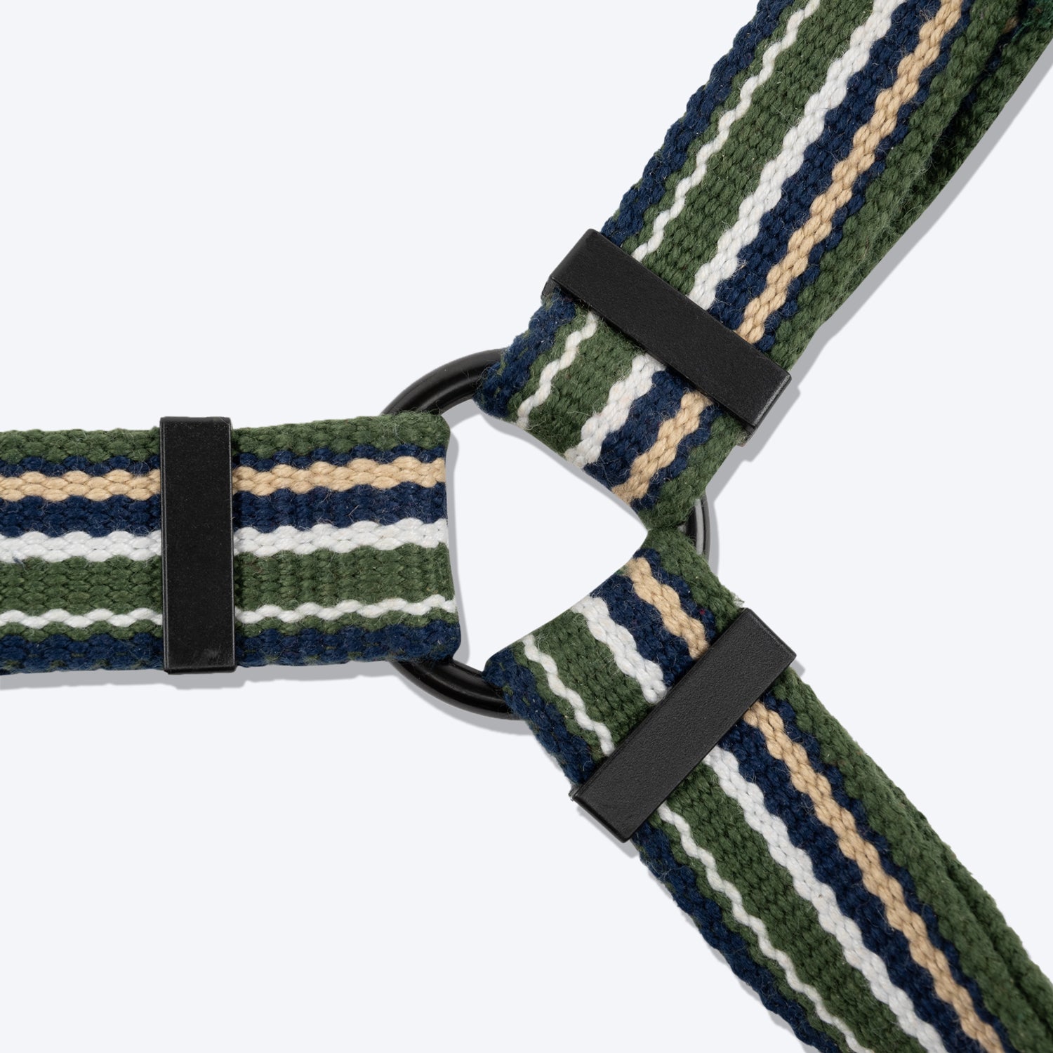 HUFT Vintage Dog H-Harness - Navy & Green-12