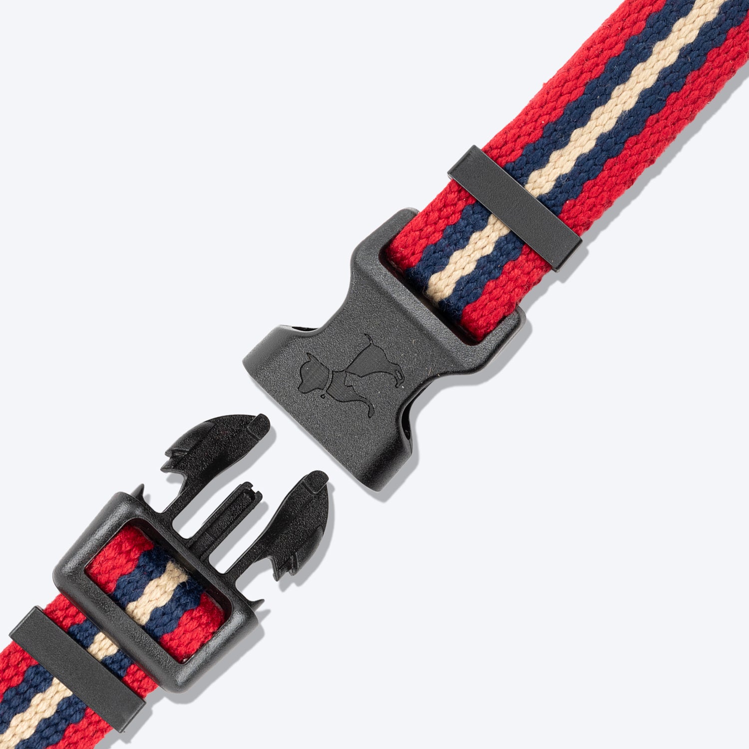 HUFT Retro Vibes Dog H-Harness - Maroon & Navy-9