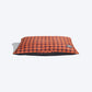 HUFT Checkered Dog Bed - Orange-1