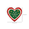 HUFT Christmas Darling Dog Collar Insert (Red and Green) - Heads Up For Tails
