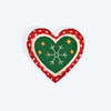 HUFT Christmas Darling Dog Collar Insert (Red and Green) - Heads Up For Tails