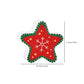 HUFT Christmas Starstruck Dog Collar Insert (Red and Green) - Heads Up For Tails