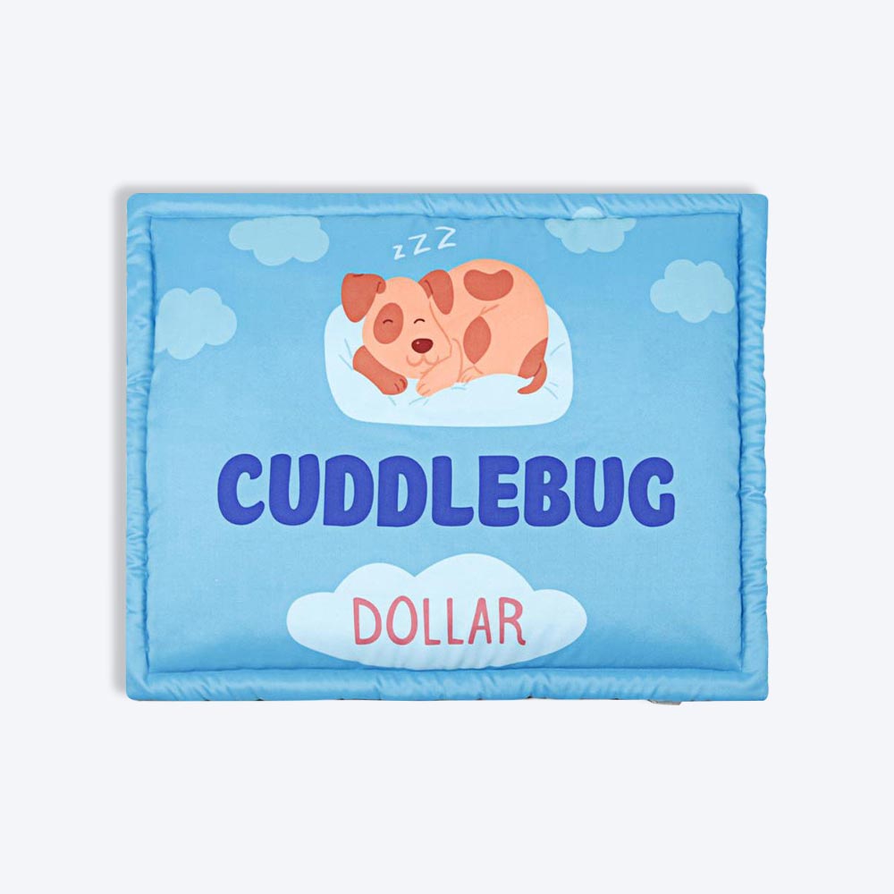 HUFT Cuddlebug Personalised Dog & Cat Mat - Heads Up For Tails