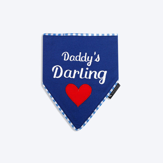 HUFT Daddy's Darling Dog Bandana - Heads Up For Tails