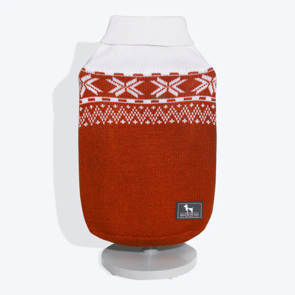 HUFT Dog Sweater - Brown-5