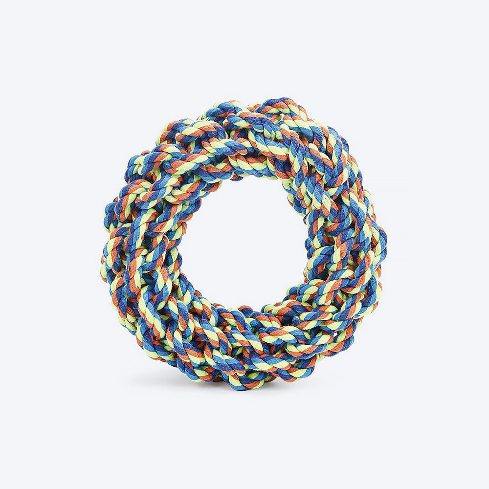 HUFT Donut Dog Rope Toy - 16 cm - Heads Up For Tails