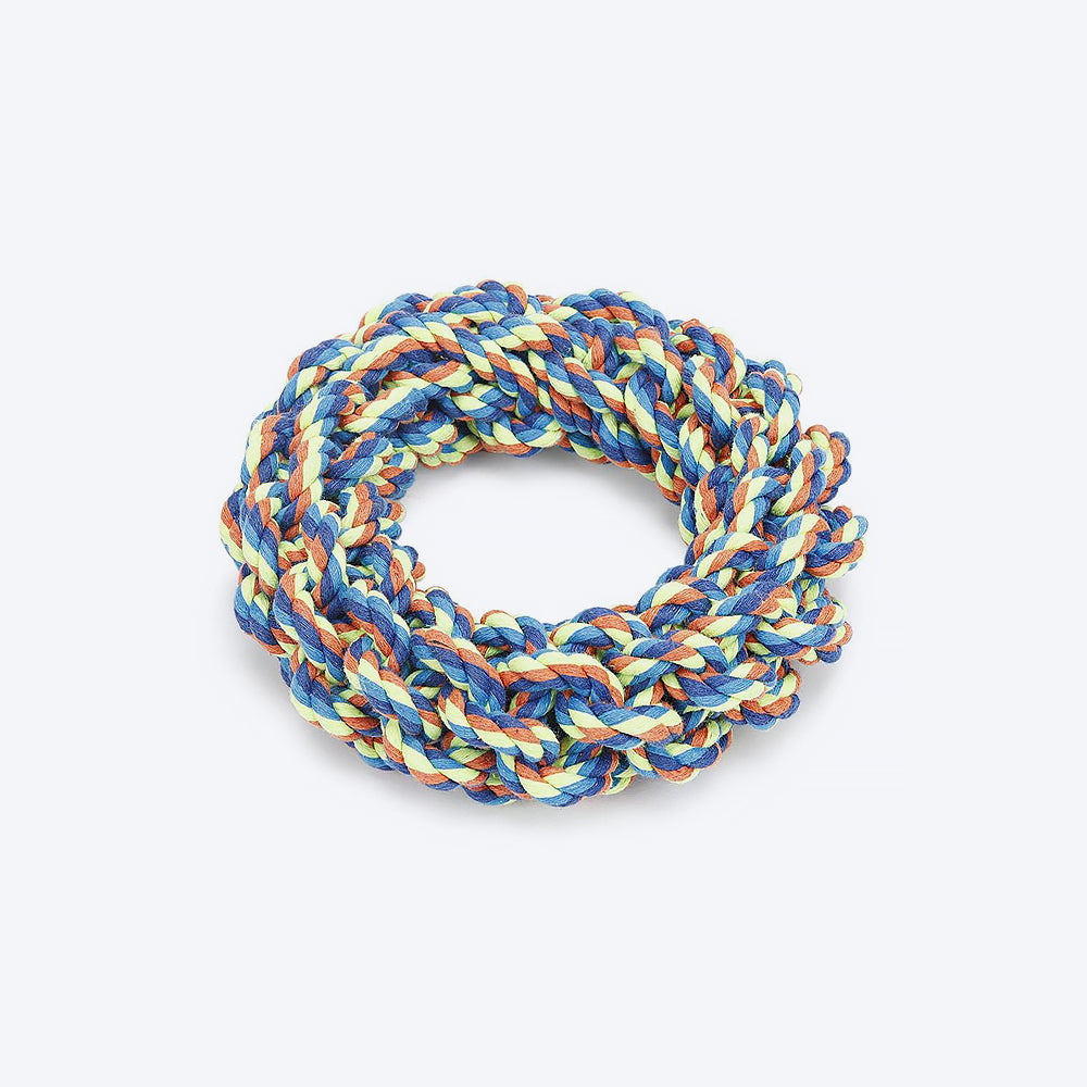 HUFT Donut Dog Rope Toy - 16 cm - Heads Up For Tails