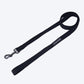 HUFT Essentials Nylon Dog Leash - Black (Can be Personalised)-1
