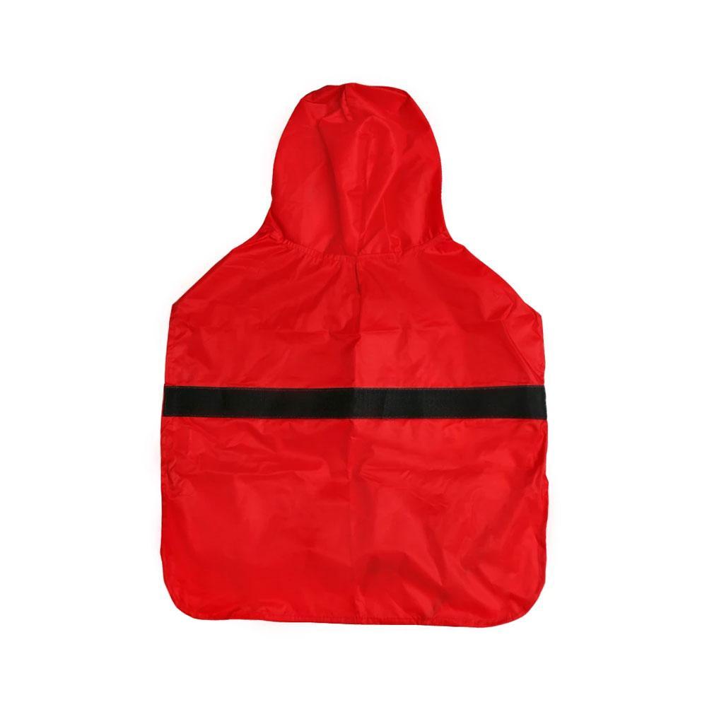 HUFT Pawring Dog Raincoat - Red3