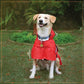 HUFT Pawring Dog Raincoat - Red - Heads Up For Tails