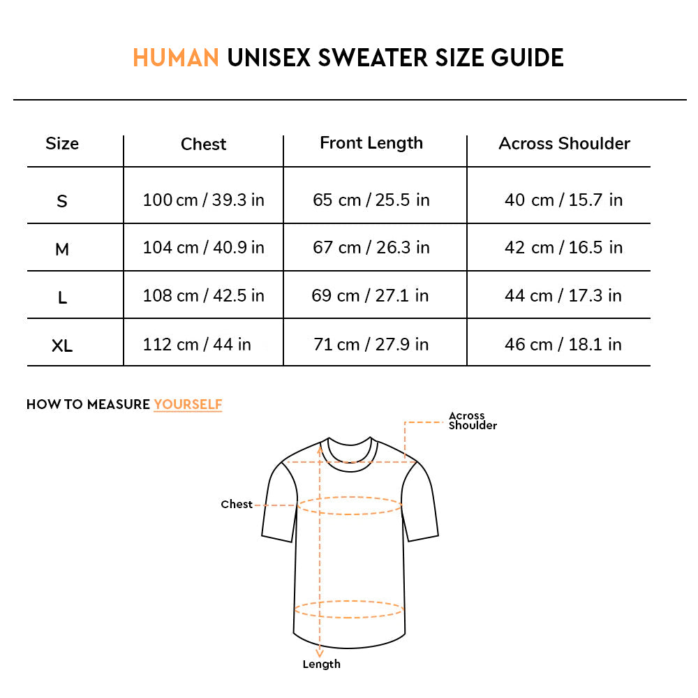 HUFT Twinning Classic Sweater for Humans - Lazuli Blue - Heads Up For Tails