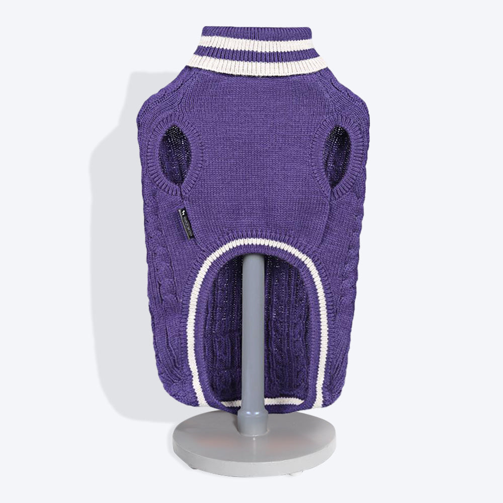 Fuzzy dog outlet sweater