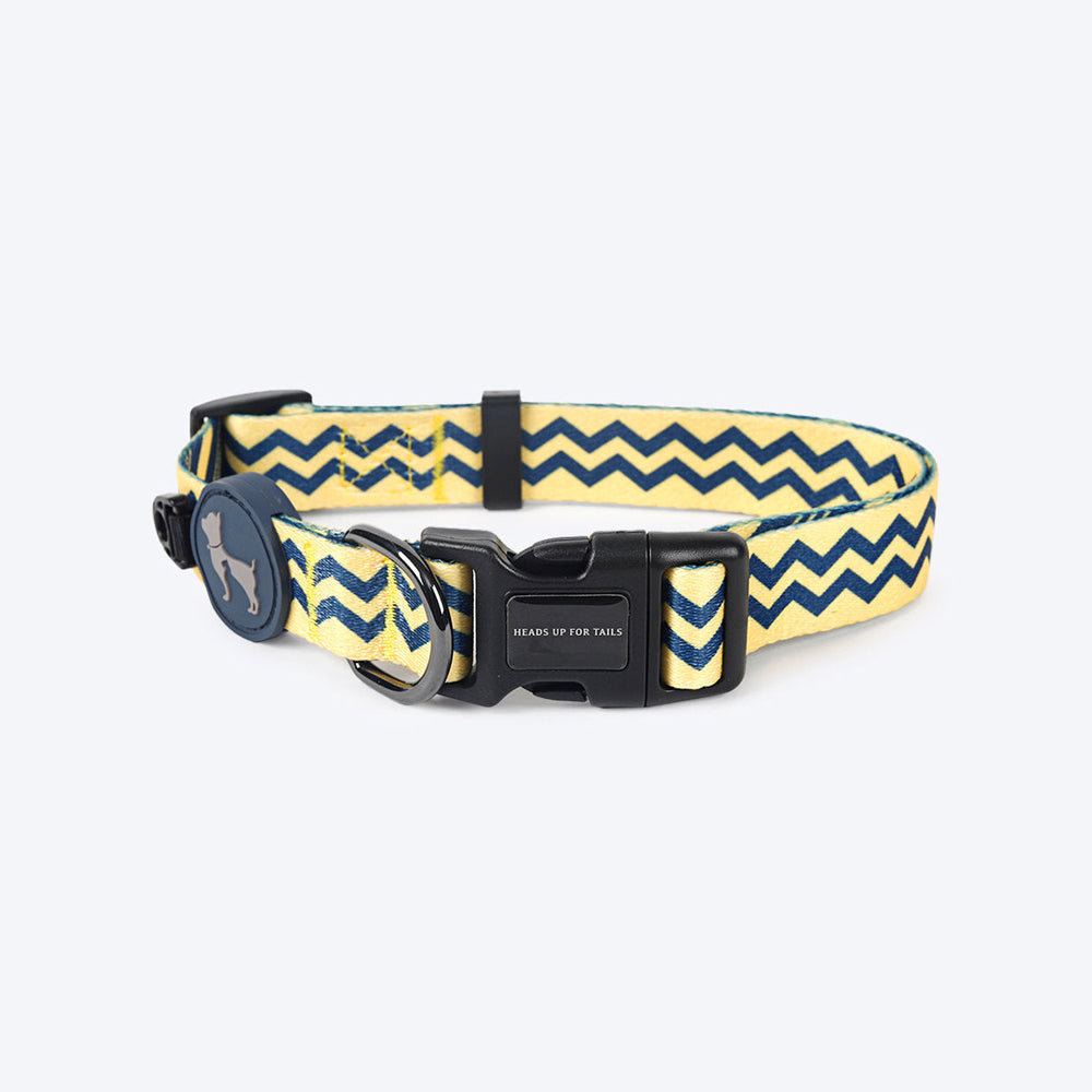 HUFT Garden Party Stardust Nylon Dog Collar - Heads Up For Tails