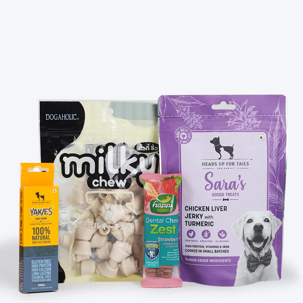 HUFT Happy Puppy Treats Combo - Heads Up For Tails