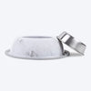 HUFT Marble Finish Steel Dog & Cat Bowl - Heads Up For Tails