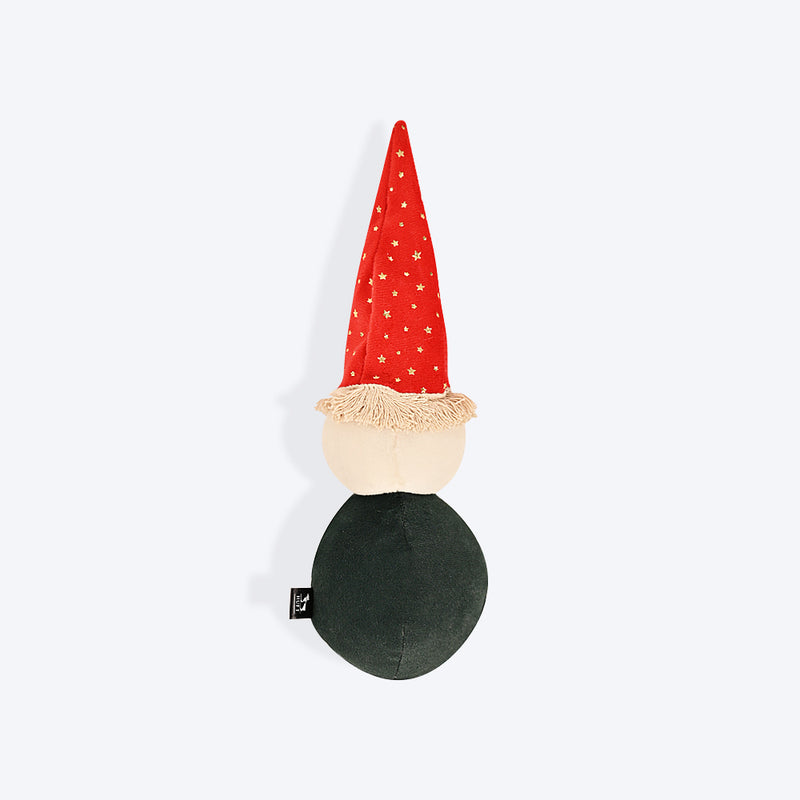 HUFT Mr. Mistletoe Cuddle Dog Toy (Red and Green) - Heads Up For Tails