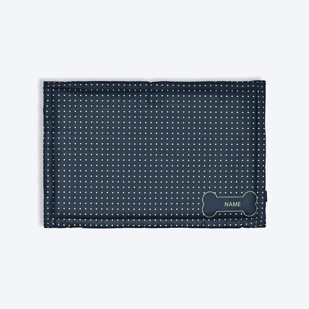 HUFT On The Dot Personalised Dog & Cat Mat - Heads Up For Tails