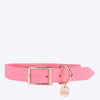 HUFT Pastel Pawprint Rain Friendly Dog Collar - Pink - Heads Up For Tails