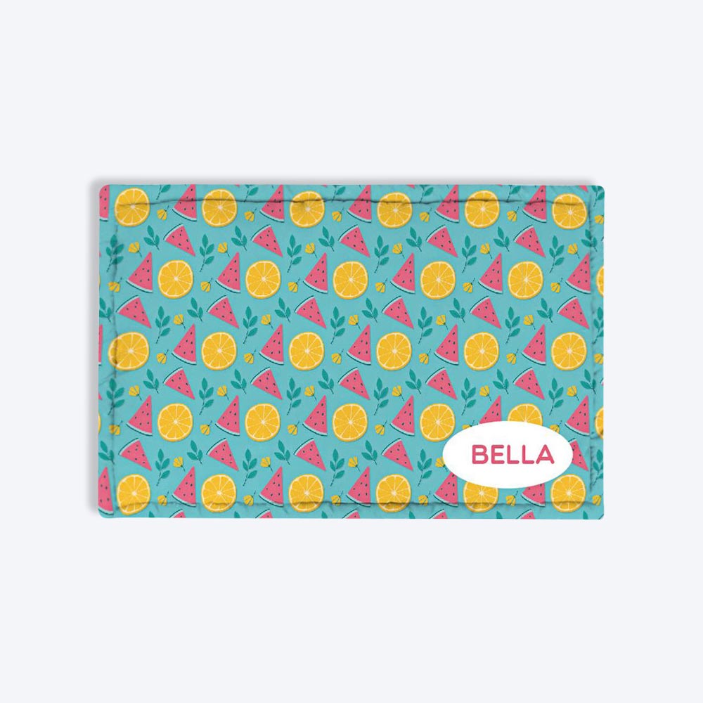 HUFT Personalised Summer Afternoon Dog & Cat Mat - Heads Up For Tails