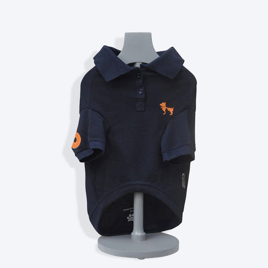 HUFT Polo Dog T-Shirt - Navy Blue - Heads Up For Tails
