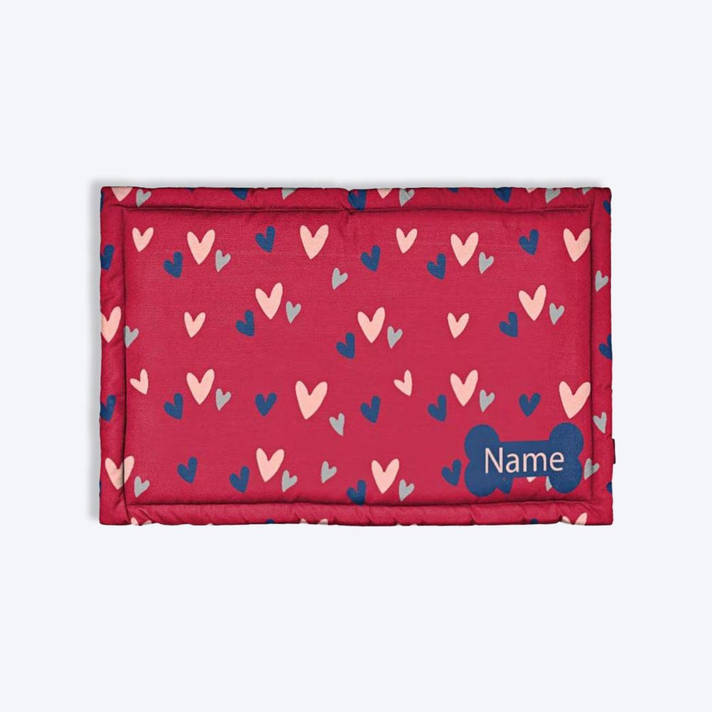 HUFT Puppy Love Personalised Dog & Cat Mat - Heads Up For Tails