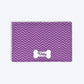 HUFT Purple Puzzle Personalised Dog & Cat Mat - Heads Up For Tails