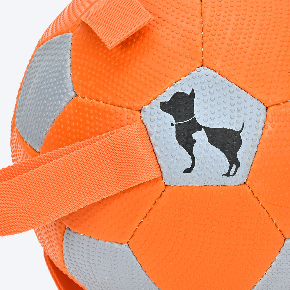 HUFT Quintessential Rubber Football For Pets - Heads Up For Tails