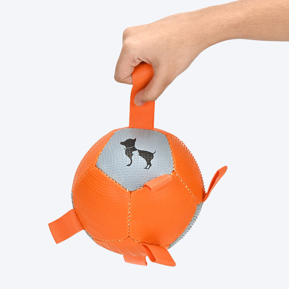 HUFT Quintessential Rubber Football For Pets - Heads Up For Tails