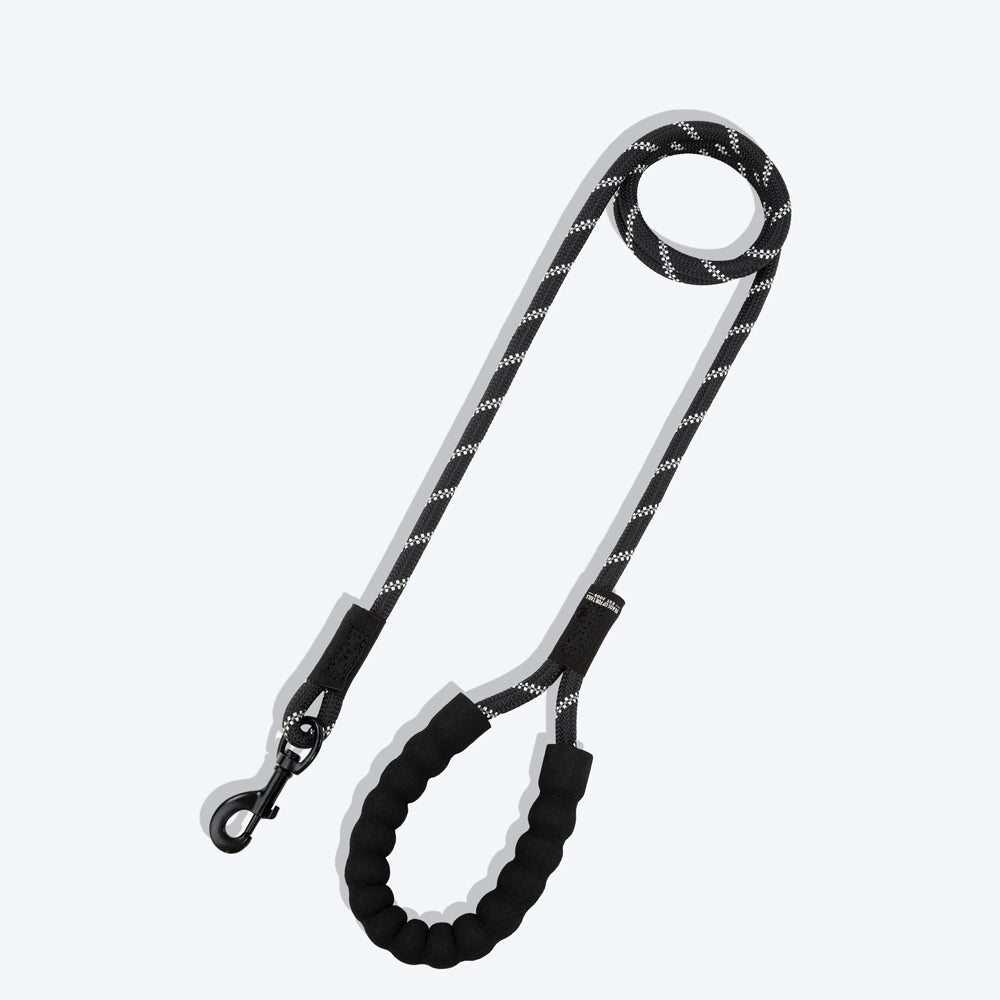 HUFT Rope Dog Leash - Black - 1.5 m-3