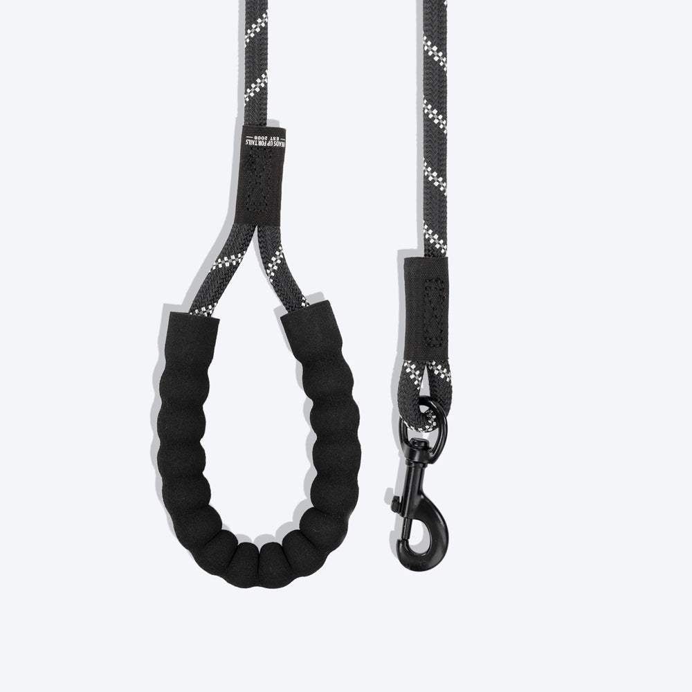 HUFT Rope Dog Leash - Black - 1.5 m-1