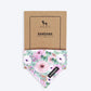 HUFT Roses and Hearts Reversible Dog Bandana - Heads Up For Tails