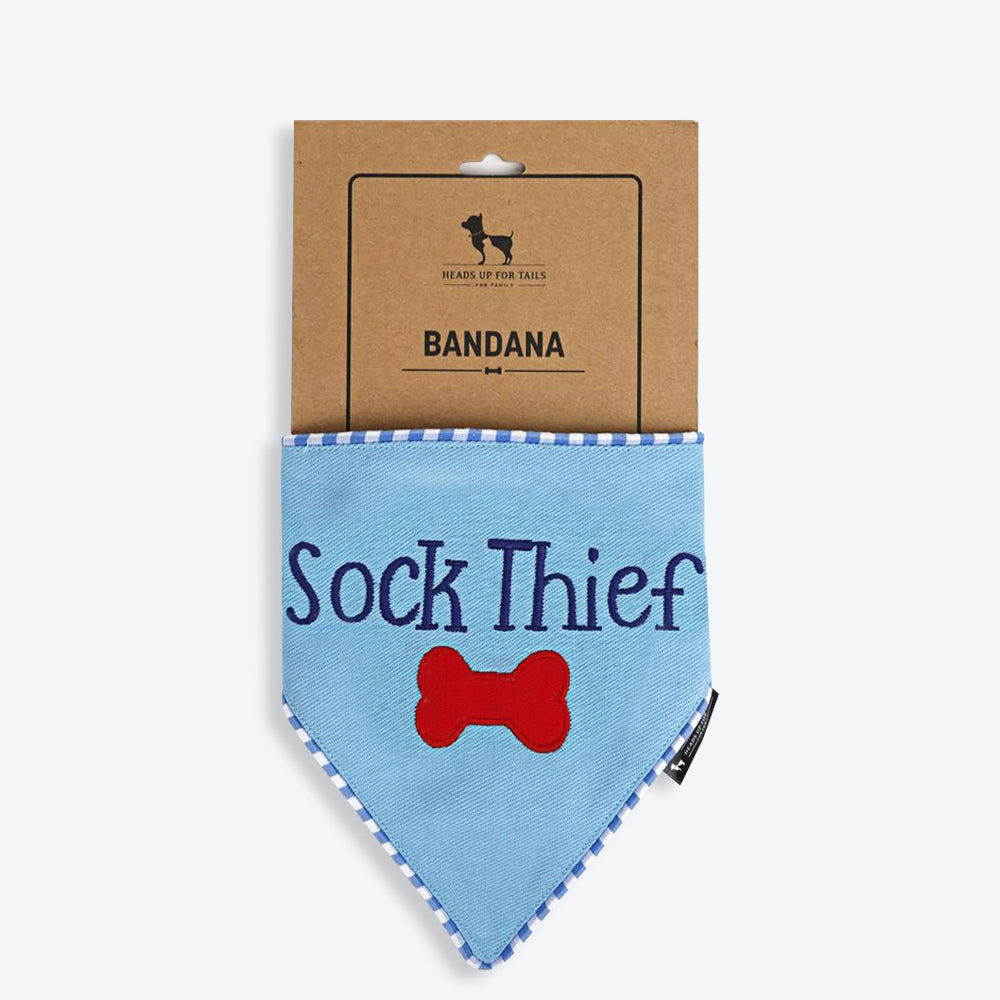 HUFT Sock Thief Dog Bandana - Heads Up For Tails