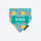 HUFT Summer Afternoon Personalised Dog Bandana - Heads Up For Tails