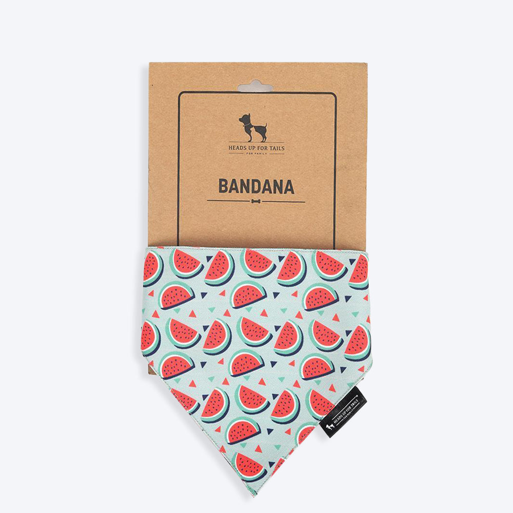 HUFT Summer Love Printed Reversible Dog Bandana - Heads Up For Tails