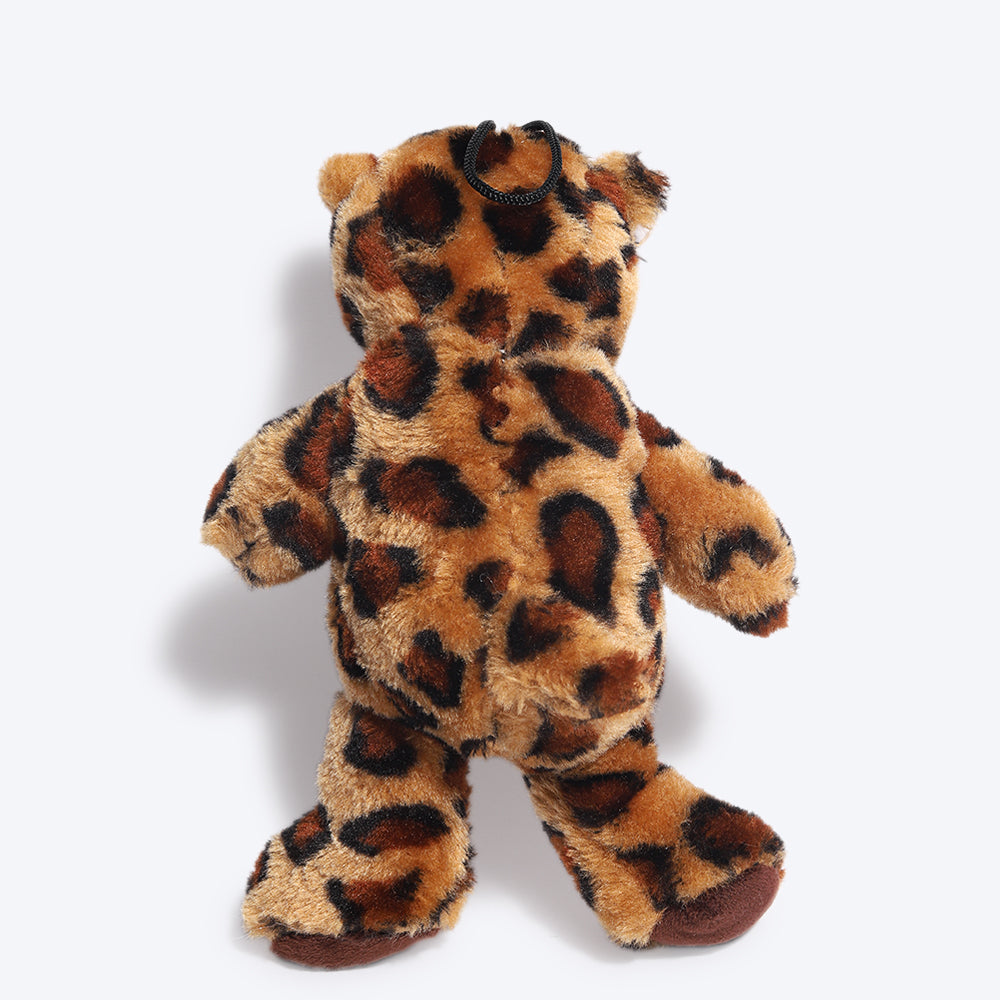 HUFT Big Buddy Collection Dog Toy - Dotty the Leopard - Heads Up For Tails
