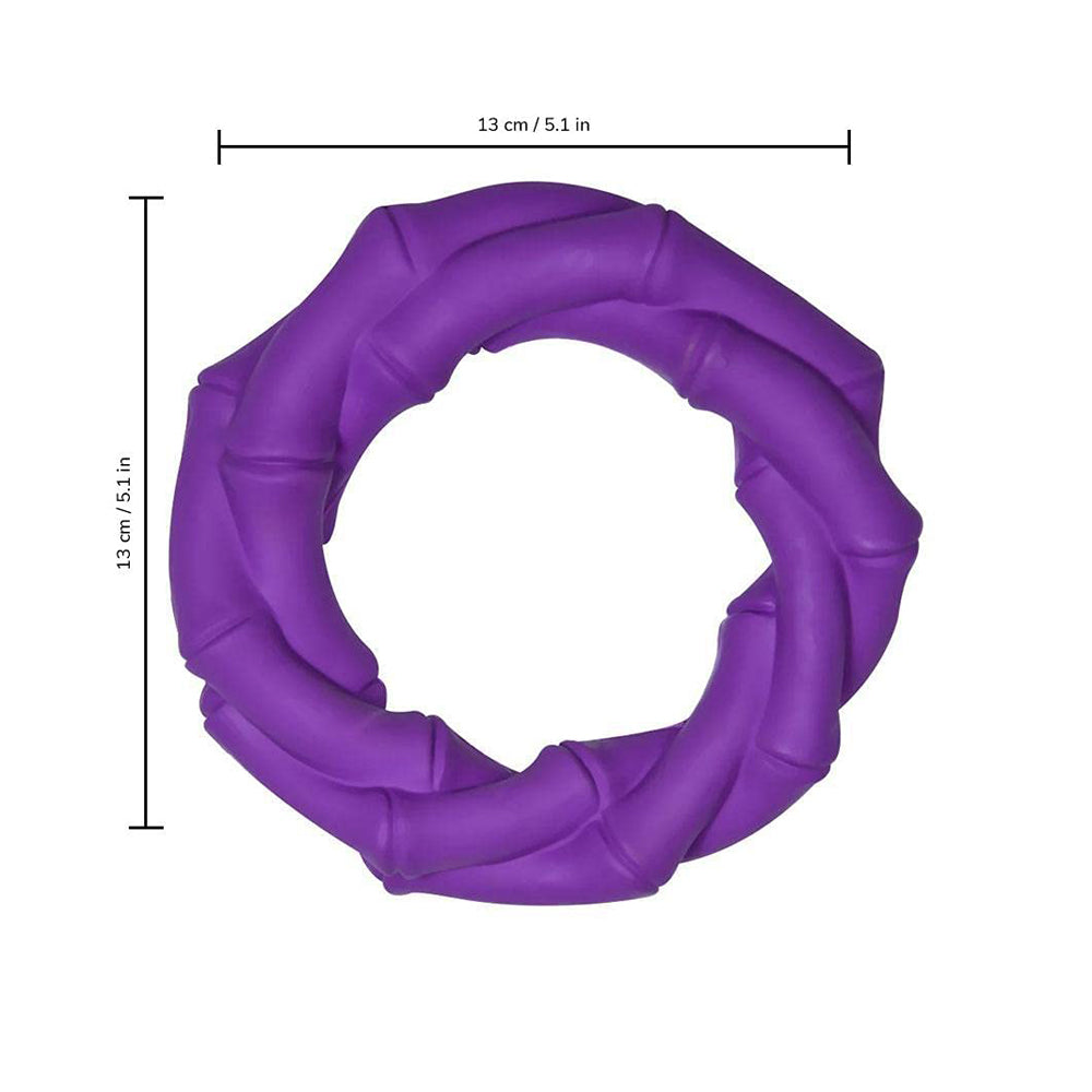 HUFT Twistee Collection Dog Chew Toy - Chomp Circle - Heads Up For Tails